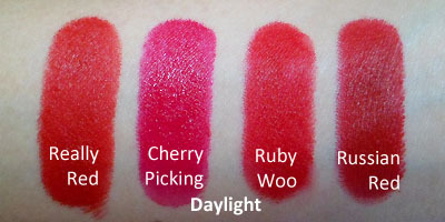 MAC Ruby Woo: Matte Red Lipstick with Glasses and...