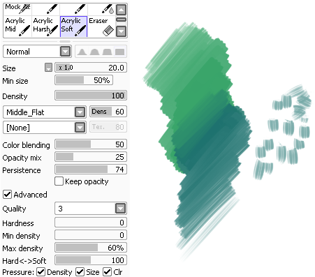 understanding sai brush textures