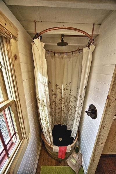 Best Tiny House Shower Ever!