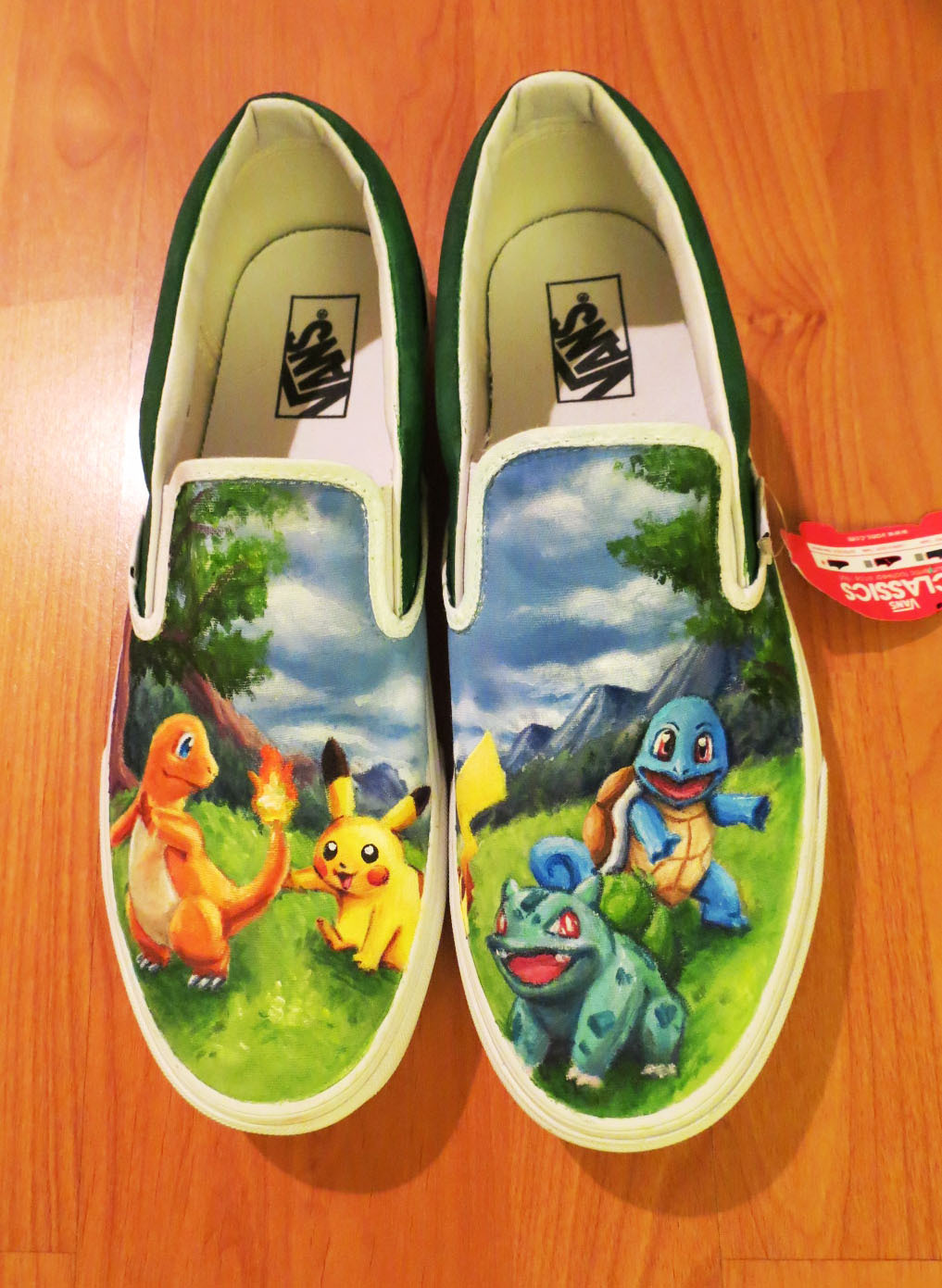 pokemon shoes vans