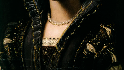 forbiddenalleys:Portrait of a Florentine Lady, Detail by...