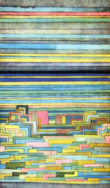 archiveofaffinities:Paul Klee, Lagoon City, 1932