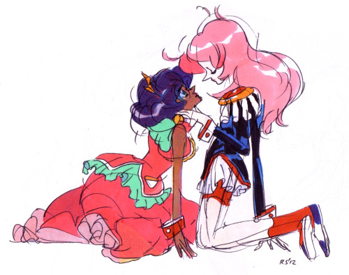 rebeccasugar:Utena fan art!!!