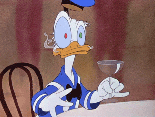Image result for drunk duck gif