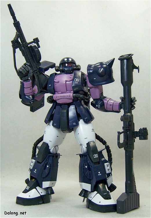 Dalong Gunpla Mg 1 100 Ms 06r 1a Zaku Ii Ver 2 0 Black 3