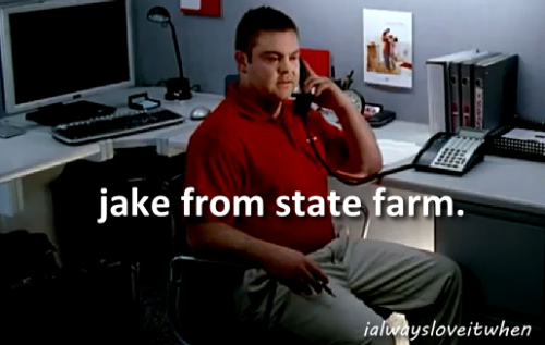 jake from state farm on Tumblr