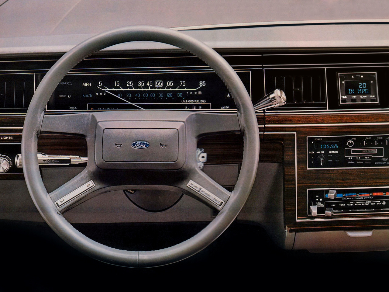 Car Interiors 1983 Ford Ltd Crown Victoria