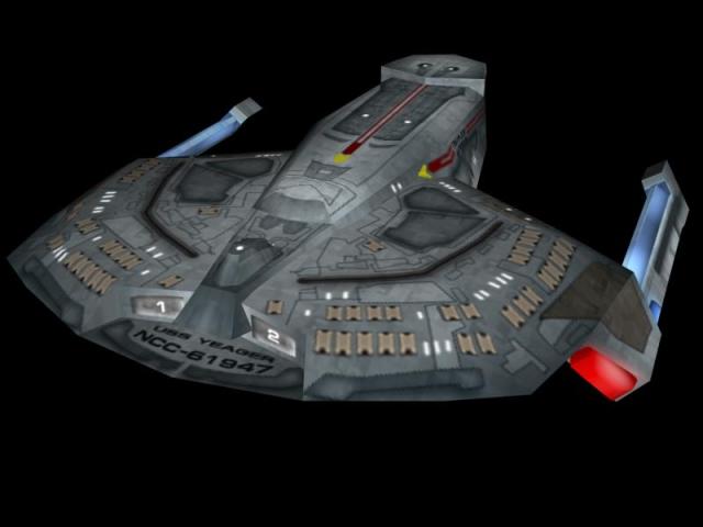 Starfleet ships — Saber-class USS Yeager