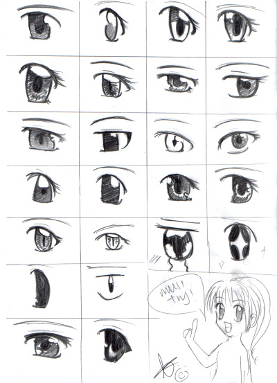 Sketch Drawing References Eyes Rectangle Circle