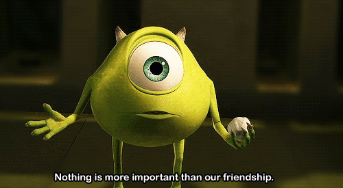nothing is more important than our friendship gif