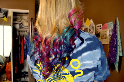 Dip Dyed Hair Tumblr