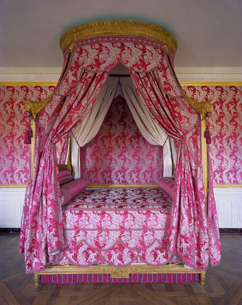 *Rococo Revisited — Bed “à la Polonaise”, Chambre à coucher de Louis...