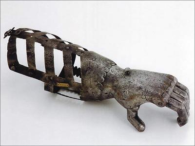 germany medieval prosthesis arm viking norse war