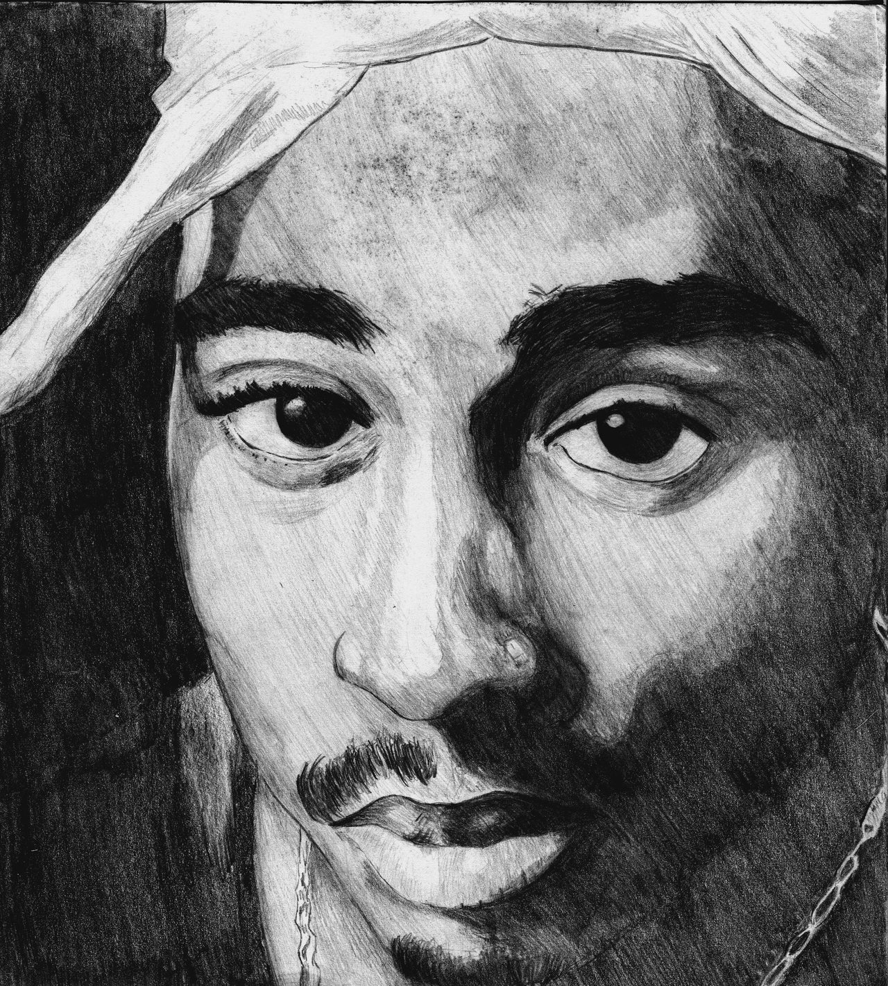 2pac drawing easy