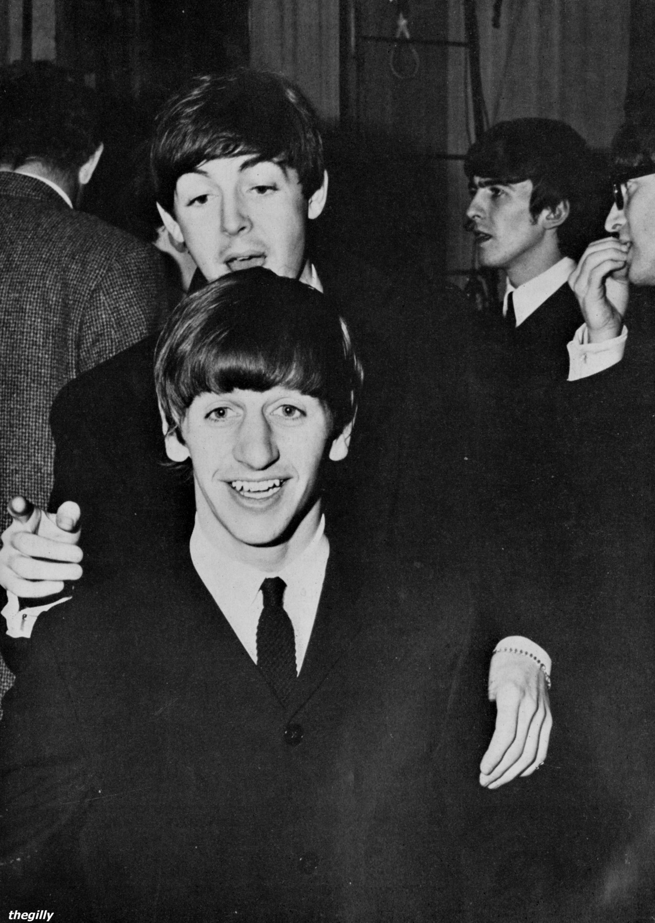 INACTIVE BLOG — The Beatles backstage at the Olympia Theatre in...