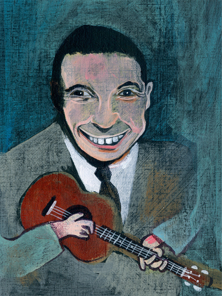 Ukulele Porn â€” George Formby by Paul Andrews, from a book I ...