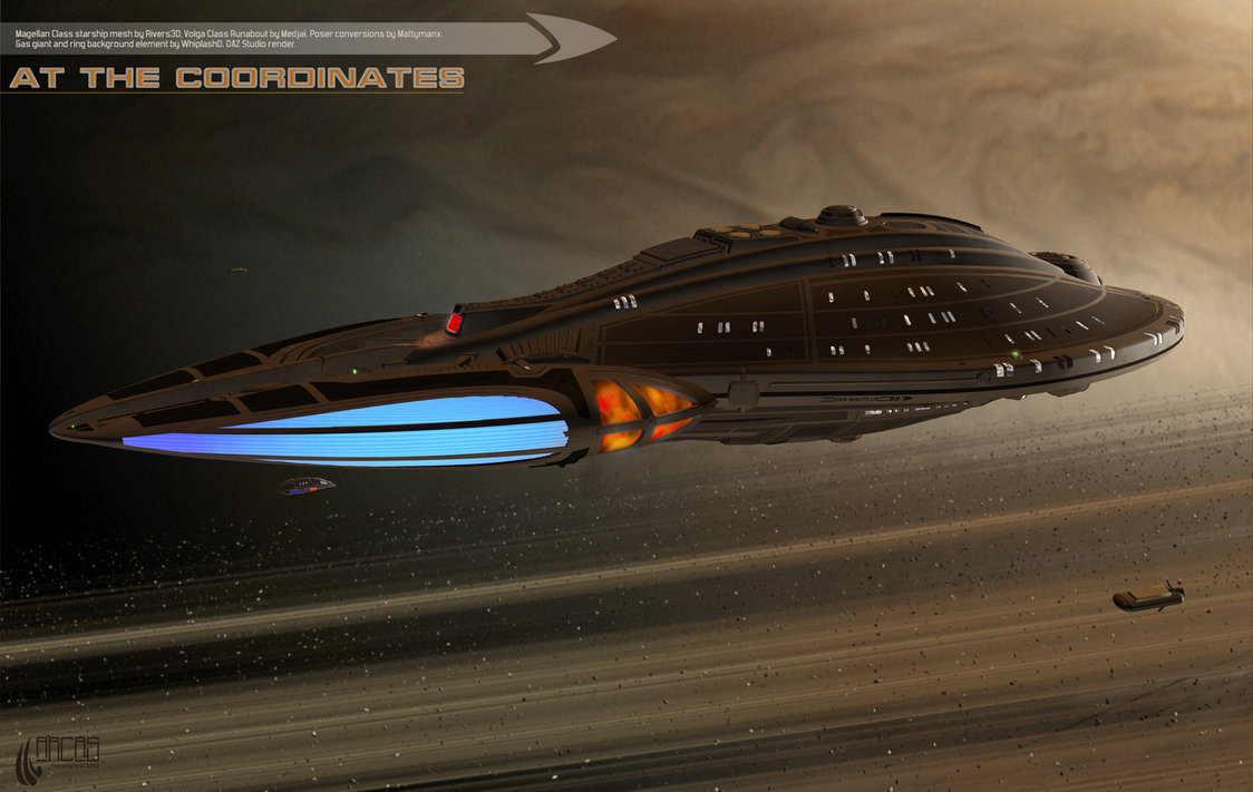 The Real Frontier • Uss Nautilus Magellan Class By Arcas Art