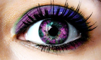 purple eye on Tumblr