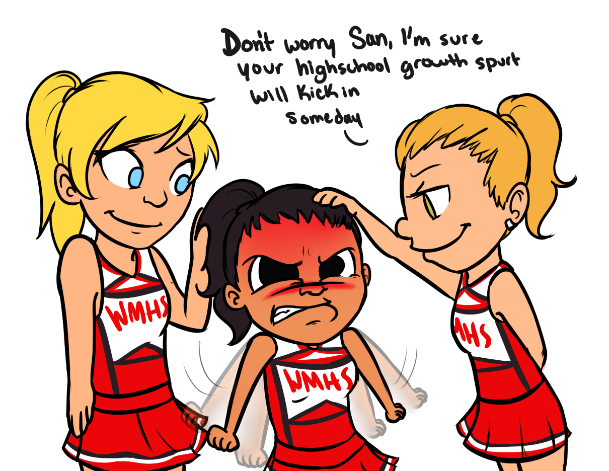 Glee Femslash Fanart Appreciation | pickupthepencil: scrunchy face