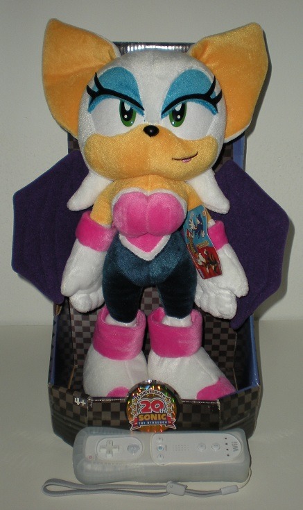Sally-Mun's Collectibles, Sonic Adventure 2 Jumbo Rouge the Bat Plush