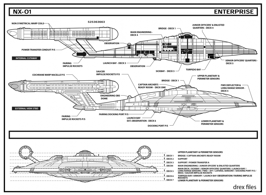 Enterprise Nx 01 Schematics