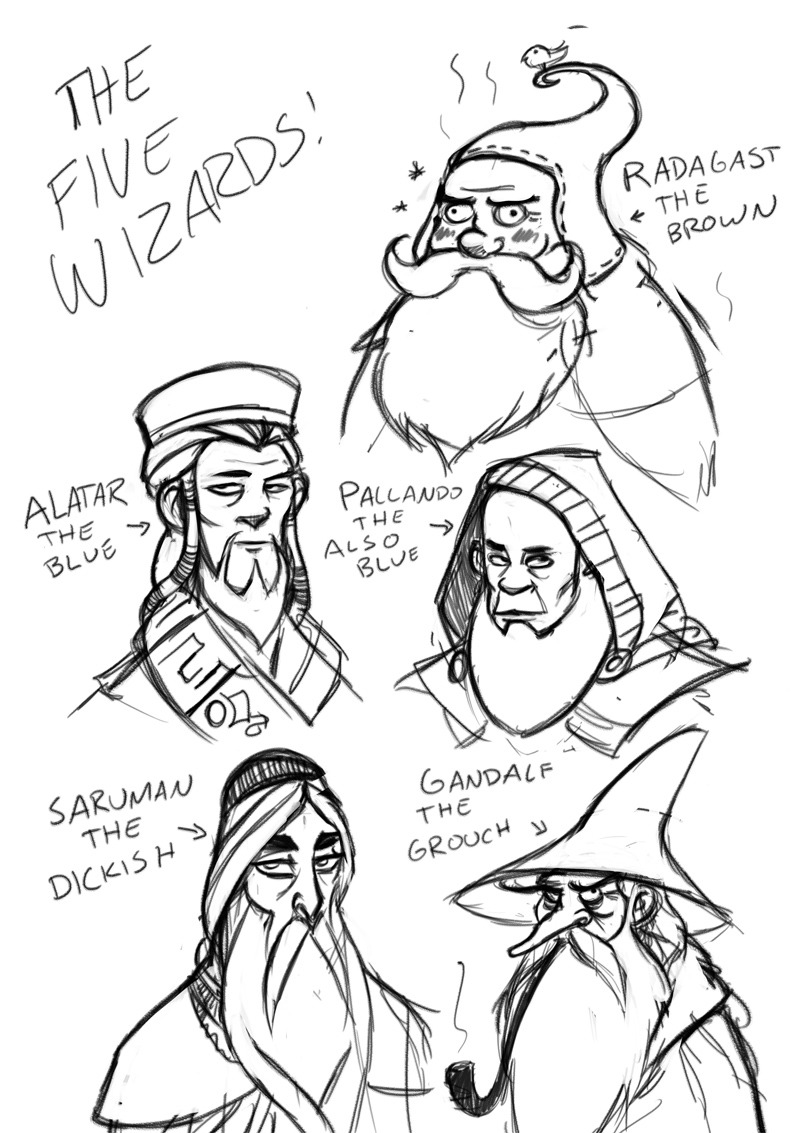 Who Are the 5 Wizards in The Lord of the Rings?