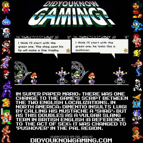 Did You Know Gaming? — Super Paper Mario.