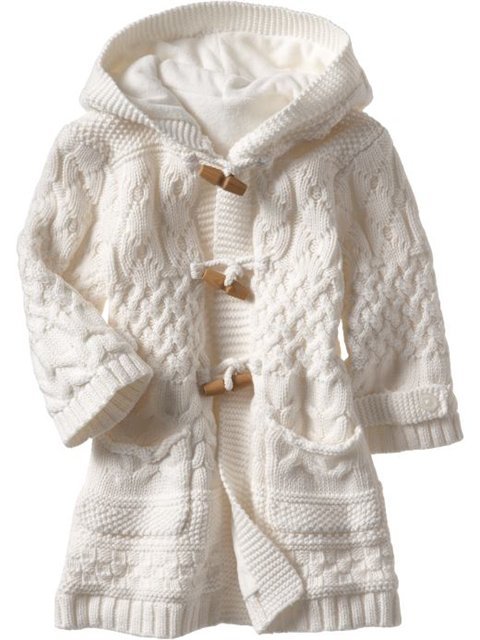 Download knit baby Aran coat pattern