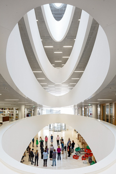 infiniteinterior:<br /><br />AOA, Helsinki university library. Photo by Tuomas Uusheimo<br />