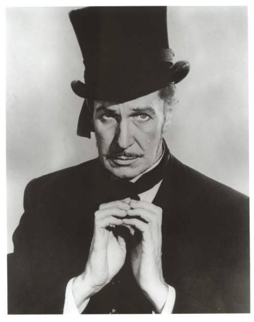 gothiccharmschool:Vincent Price! In a top hat!