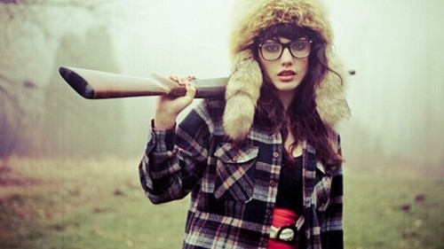 Hipster Chick On Tumblr