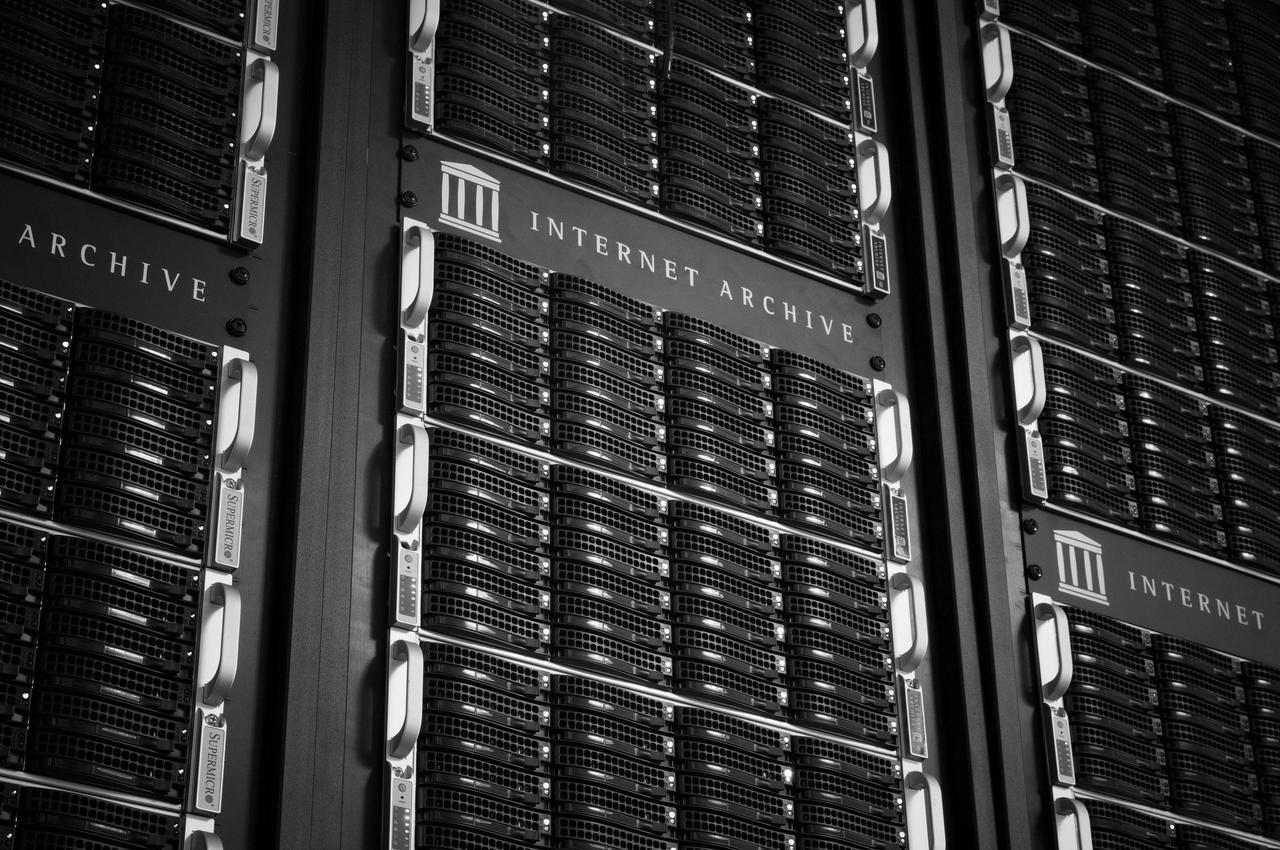 The Racks At The Internet Archive Archiveorg Server Porn