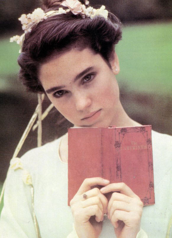 Books And Art Jennifer Connelly As Sarah Reads In Labyrinth 6599