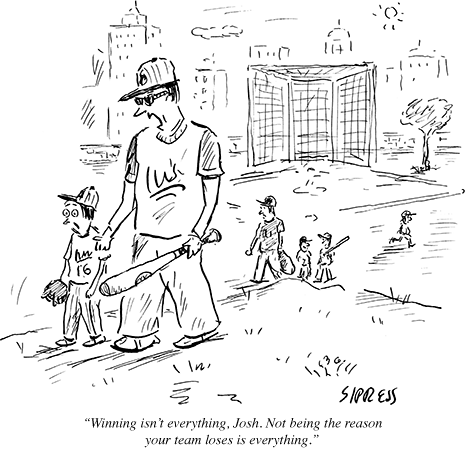 The New Yorker - A Sunday morning cartoon by David Sipress. For...