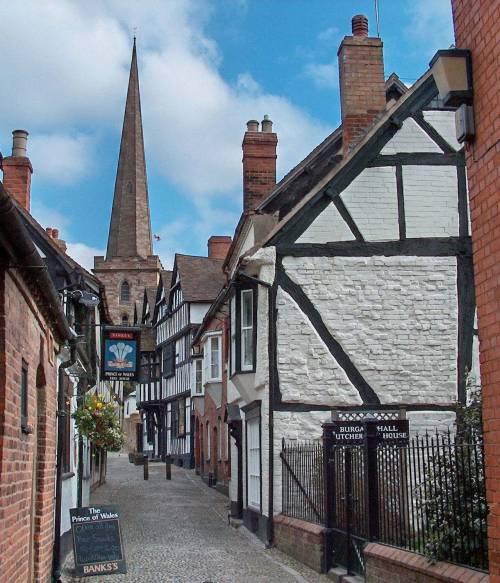 mrs-montgomery:The Medieval CityChurch Lane, Ledbury,...