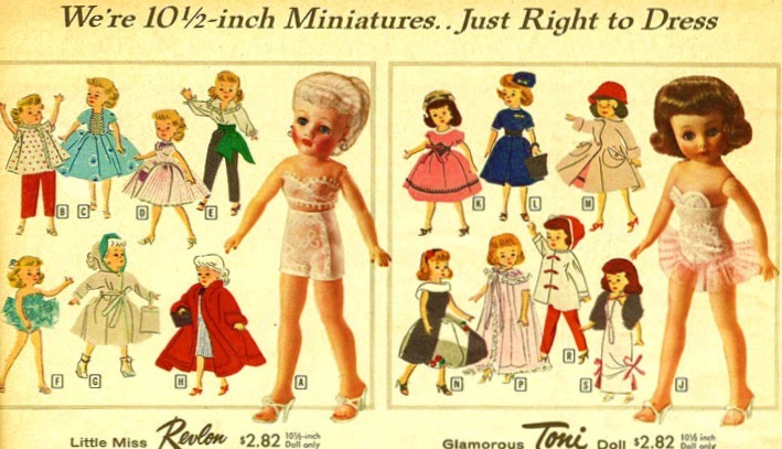 miss revlon doll 1958