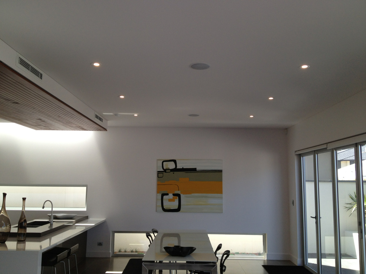 Krix Loudspeakers Holographix In Ceiling Speakers In A