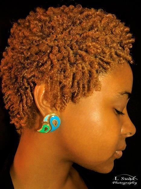 Hairfinity Protective Hair Style For Short Hair Finger Coils