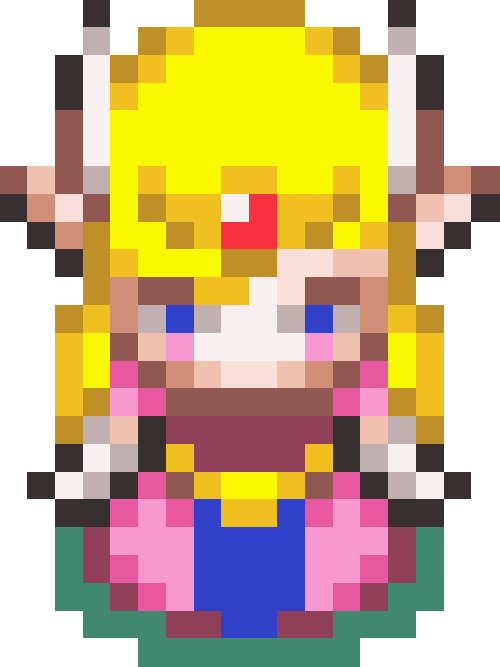 Princess Zelda Pixel Art
