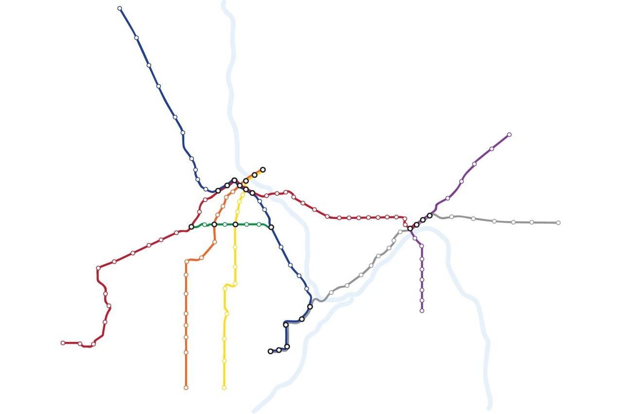 Minneapolis Metro Transit Map