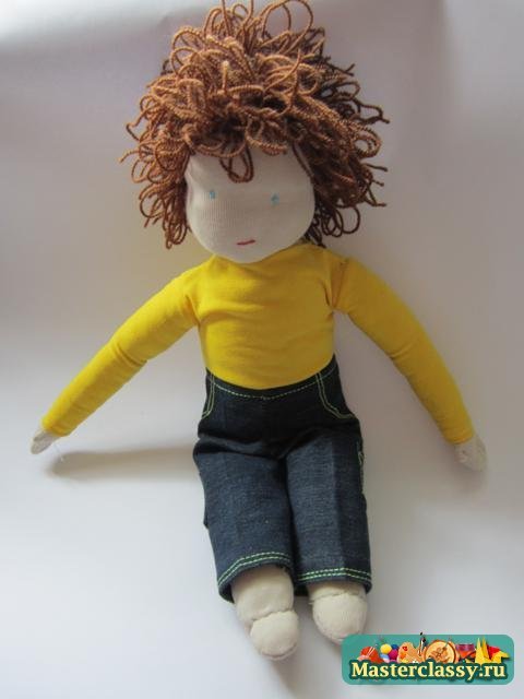 boy rag doll pattern