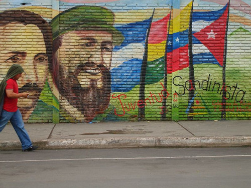 sandinista national liberation front and nicaragua Supporters of the sandinista national liberation front (fsln) during the 39th anniversary of the 'repliegue' in nicaragua the month of july is sandinista. sandinista national liberation front and nicaragua Supporters of the sandinista national liberation front (fsln) during the 39th anniversary of the 'repliegue' in nicaragua the month of july is sandinista.