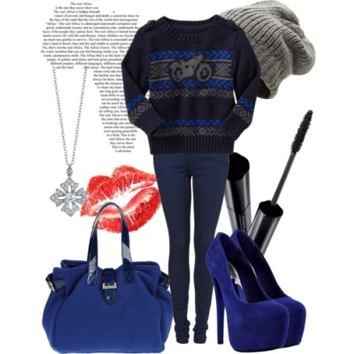 GAP Kwiat Maddalena Marconi Shiseido Wild Pair fashion polyvore style rose outfit niall horan niall horan motorcycle