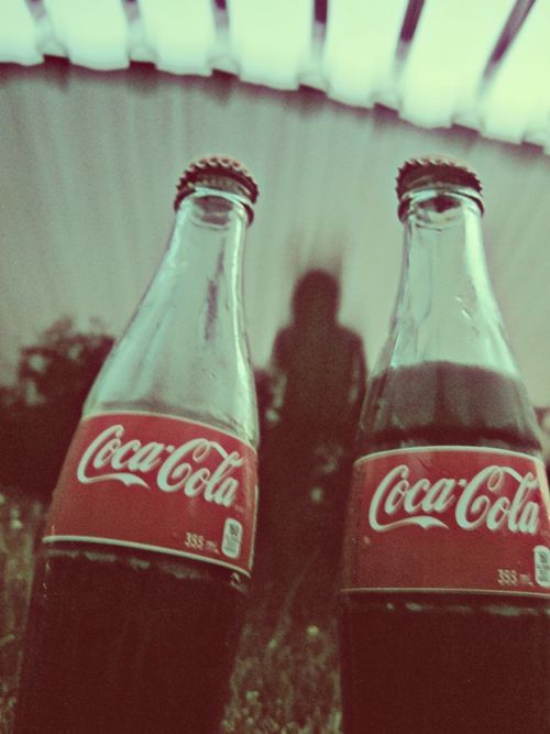 coke bottles on Tumblr