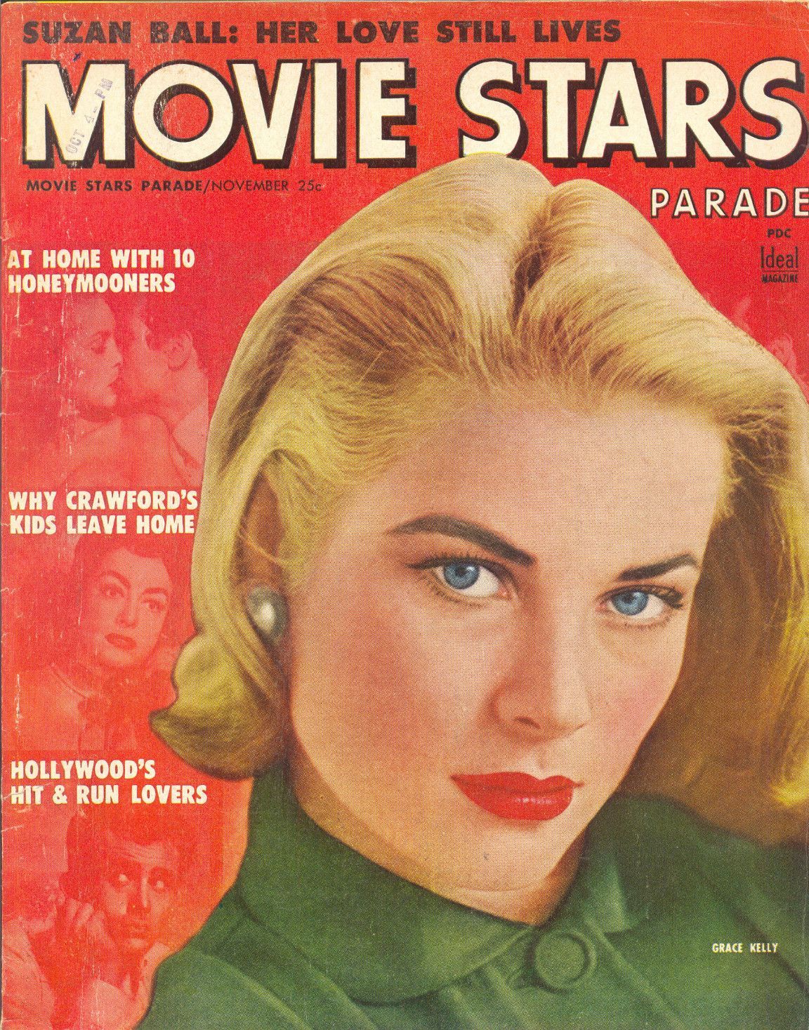 Movie Magazine - Movie Stars Parade 11/1955 - Grace & Family