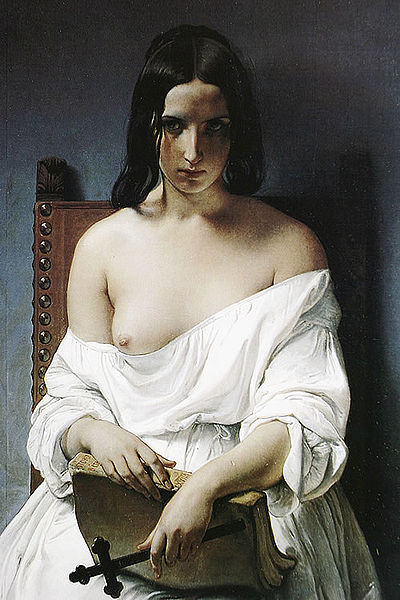 Francesco Hayez, 1851, The Meditation