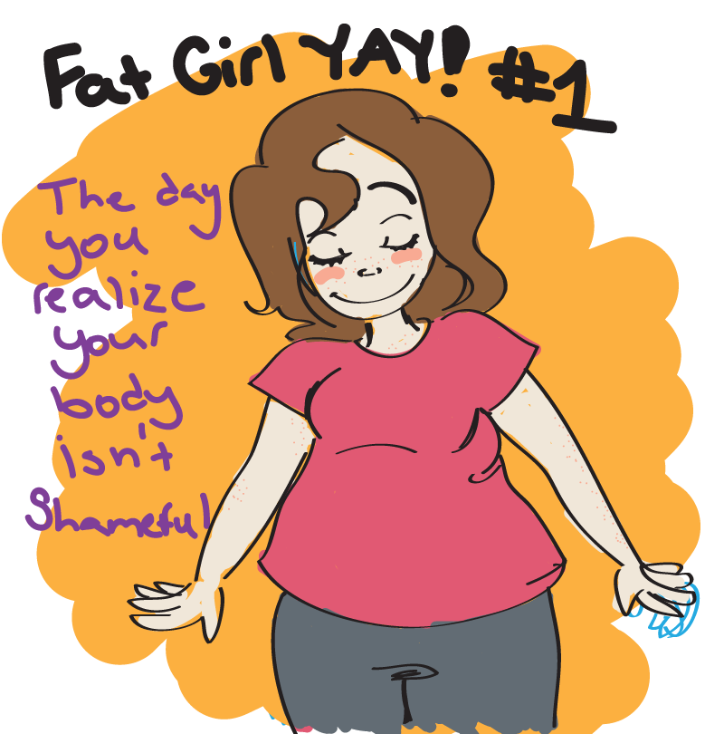 Introducing Fat Girl Yay A Bodypositive Comic Fat