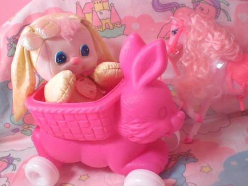 pj sparkles pink bunny for sale