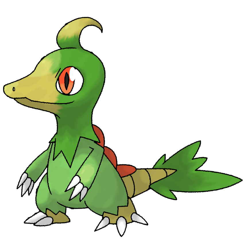 Poke'rack — Grass Fakemon Artist Unknown