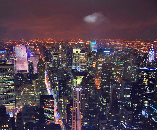 new york city at night on Tumblr